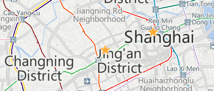 Map of Shanghai