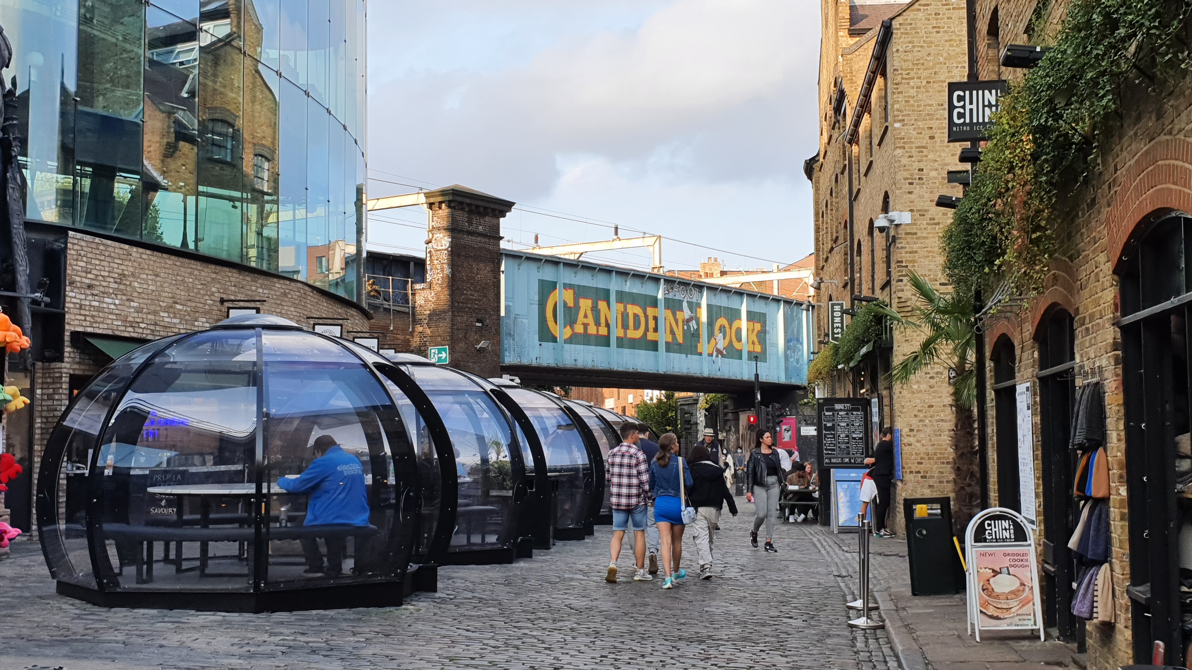 Camden Town devoid of tourists