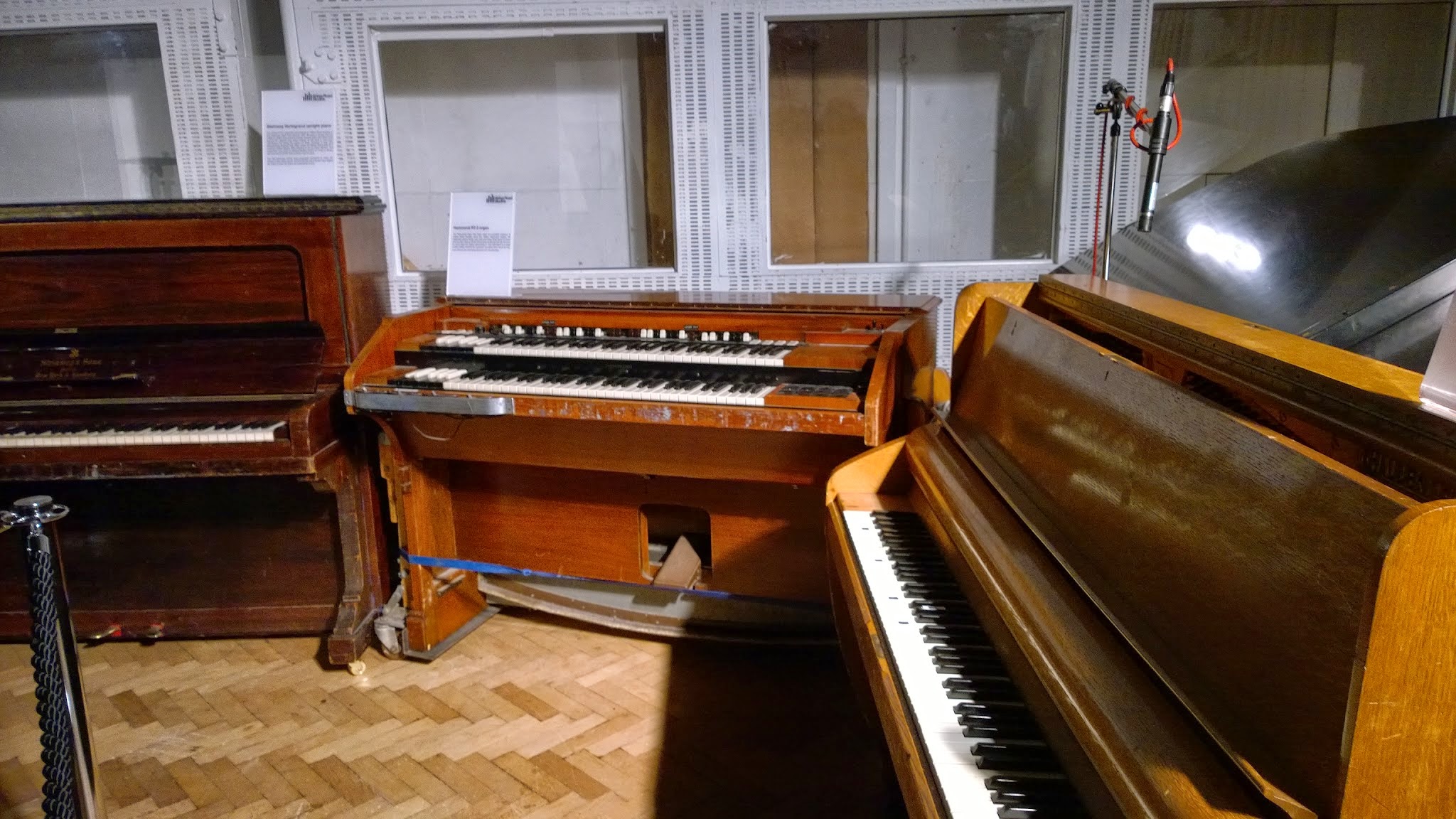 Pianos in Studio 2