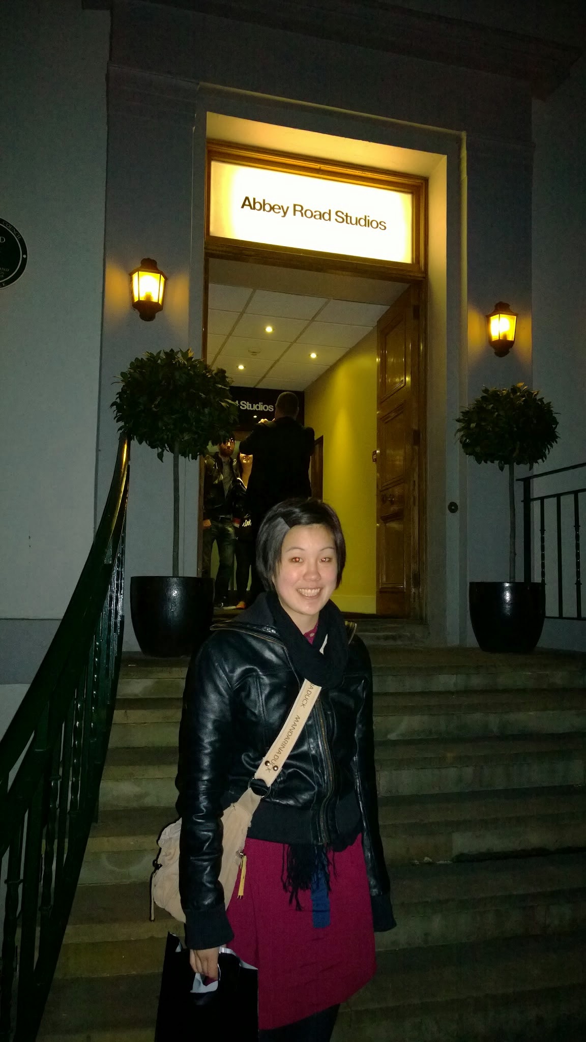 Ecstatic at Abbey Road Studios