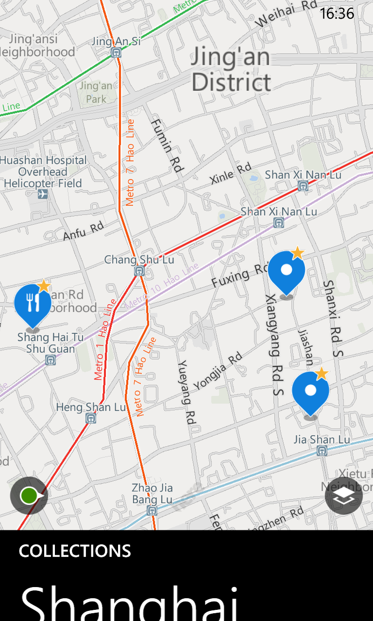 HERE maps