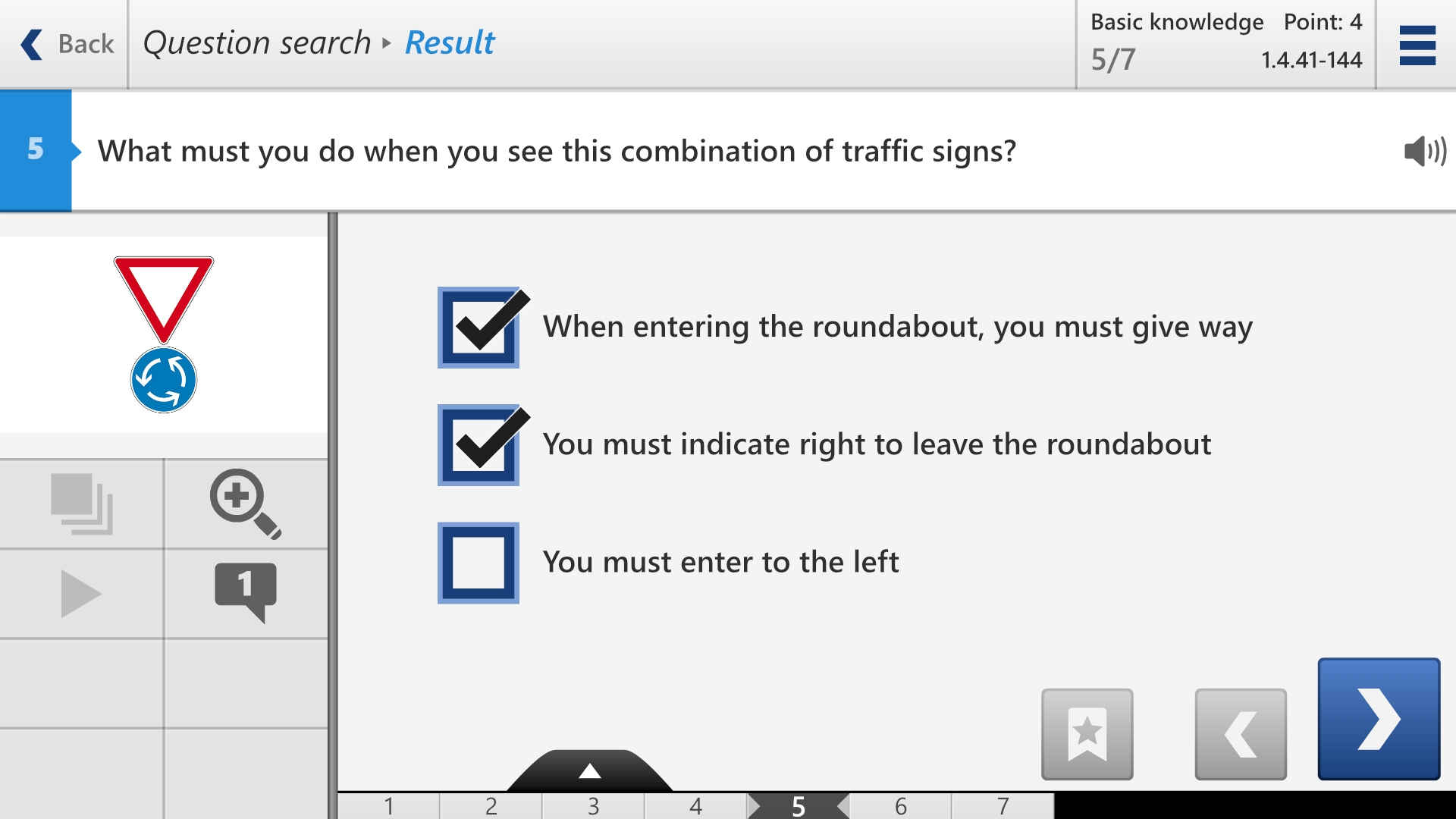 The question I answered wrong